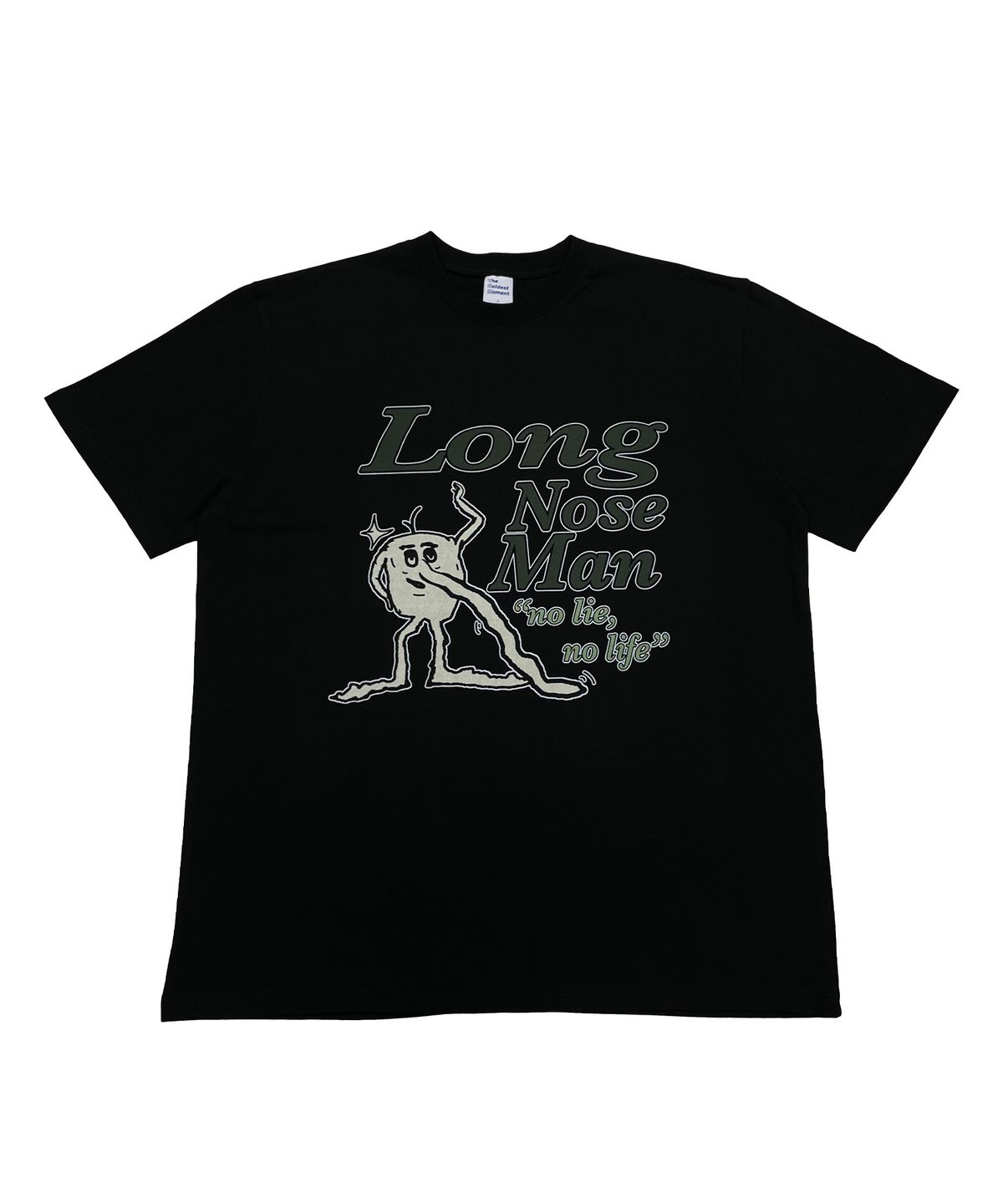더콜디스트모먼트(THE COLDEST MOMENT) TCM long nose man T (black)