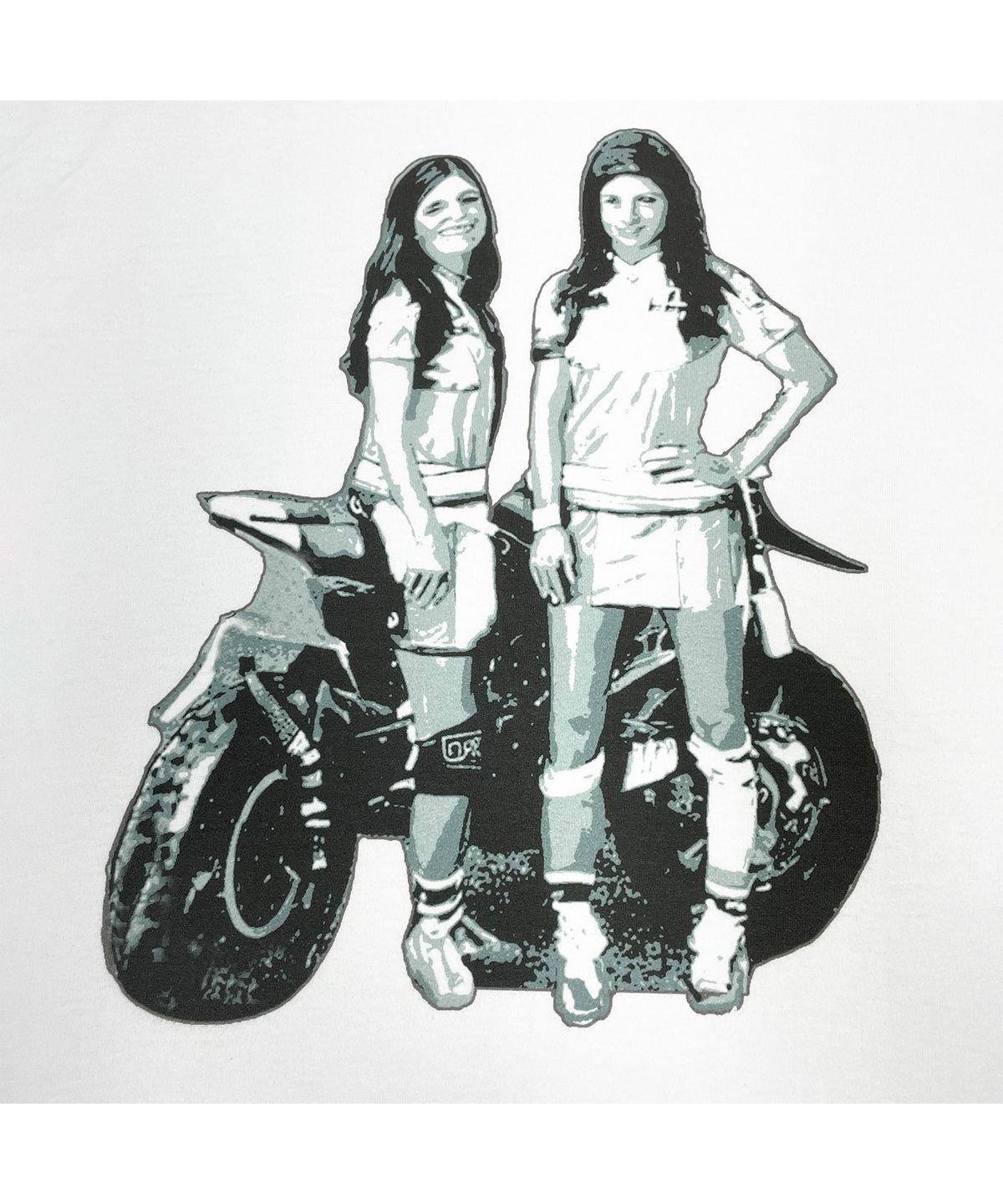더콜디스트모먼트(THE COLDEST MOMENT) TCM bgirls T (white)