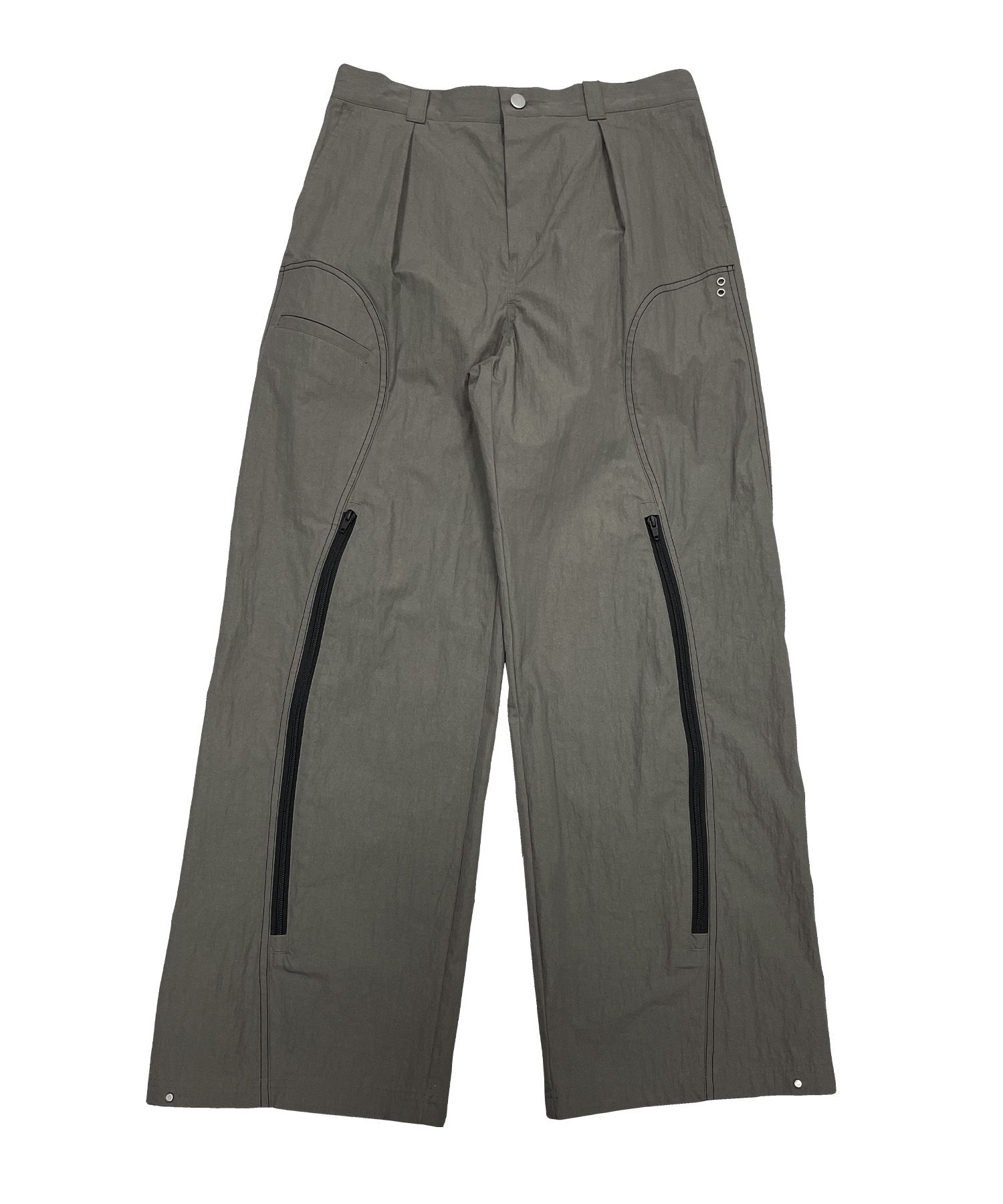 パンツ THE COLDEST MOMENT TCM cross knee zipper pants black MUSINSA | THE COLDEST MOMENT TCM cross knee zipper pants (black)