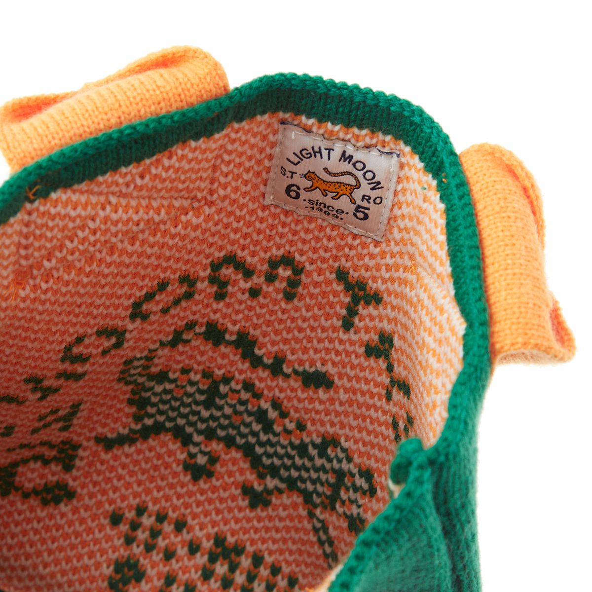 엘엠알(LMR) SYMBOL JACQUARD KNIT HANDBAG GREEN
