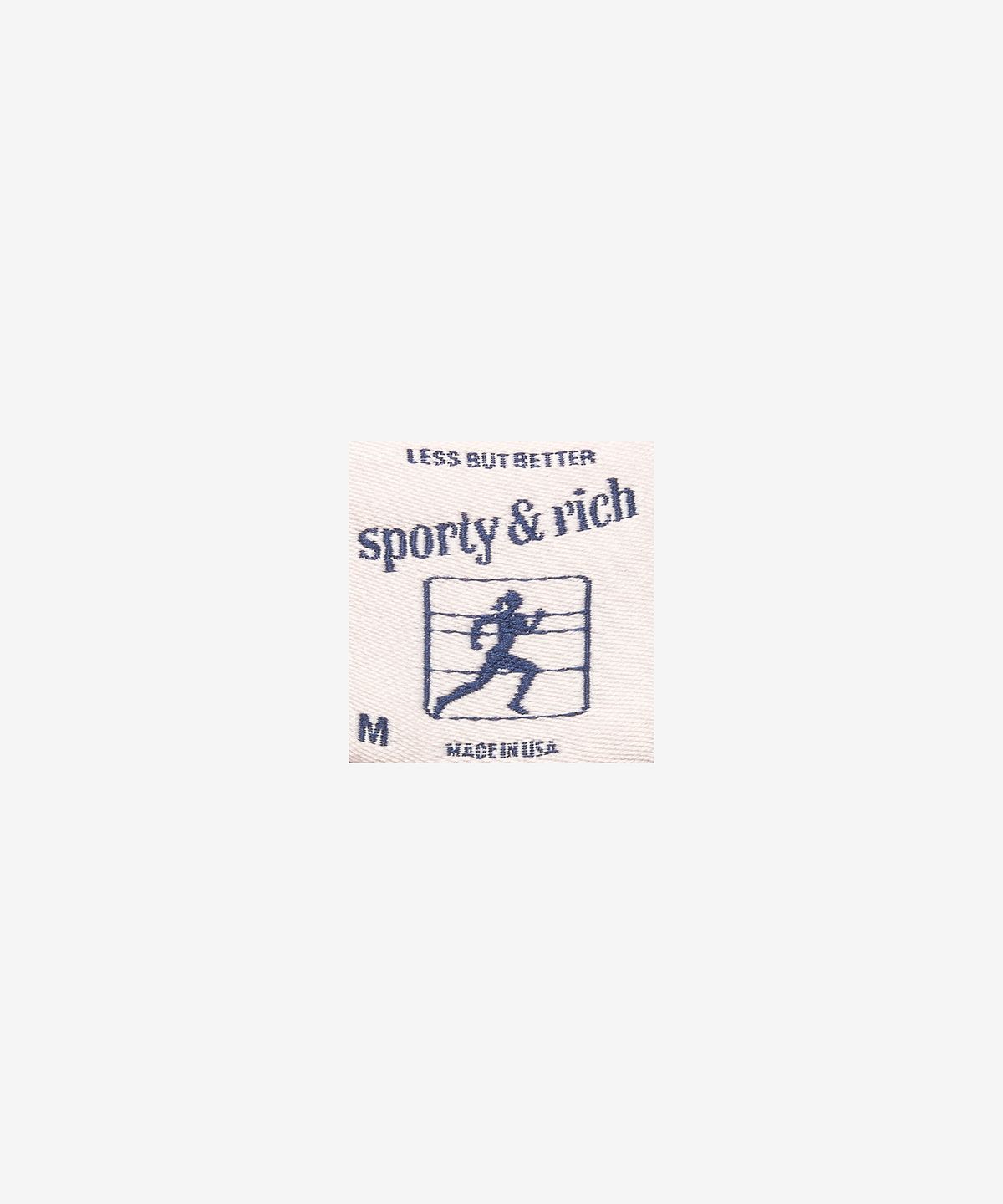 스포티앤리치(SPORTY&RICH) 피트니스 헬스 클럽 크루넥 맨투맨 - 스트로베리 / CR621ST