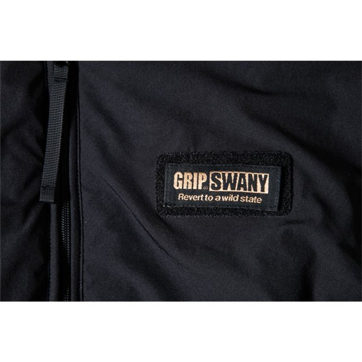 그립스와니(GRIPSWANY) 여성 리버시블 보아 코트 / 블랙