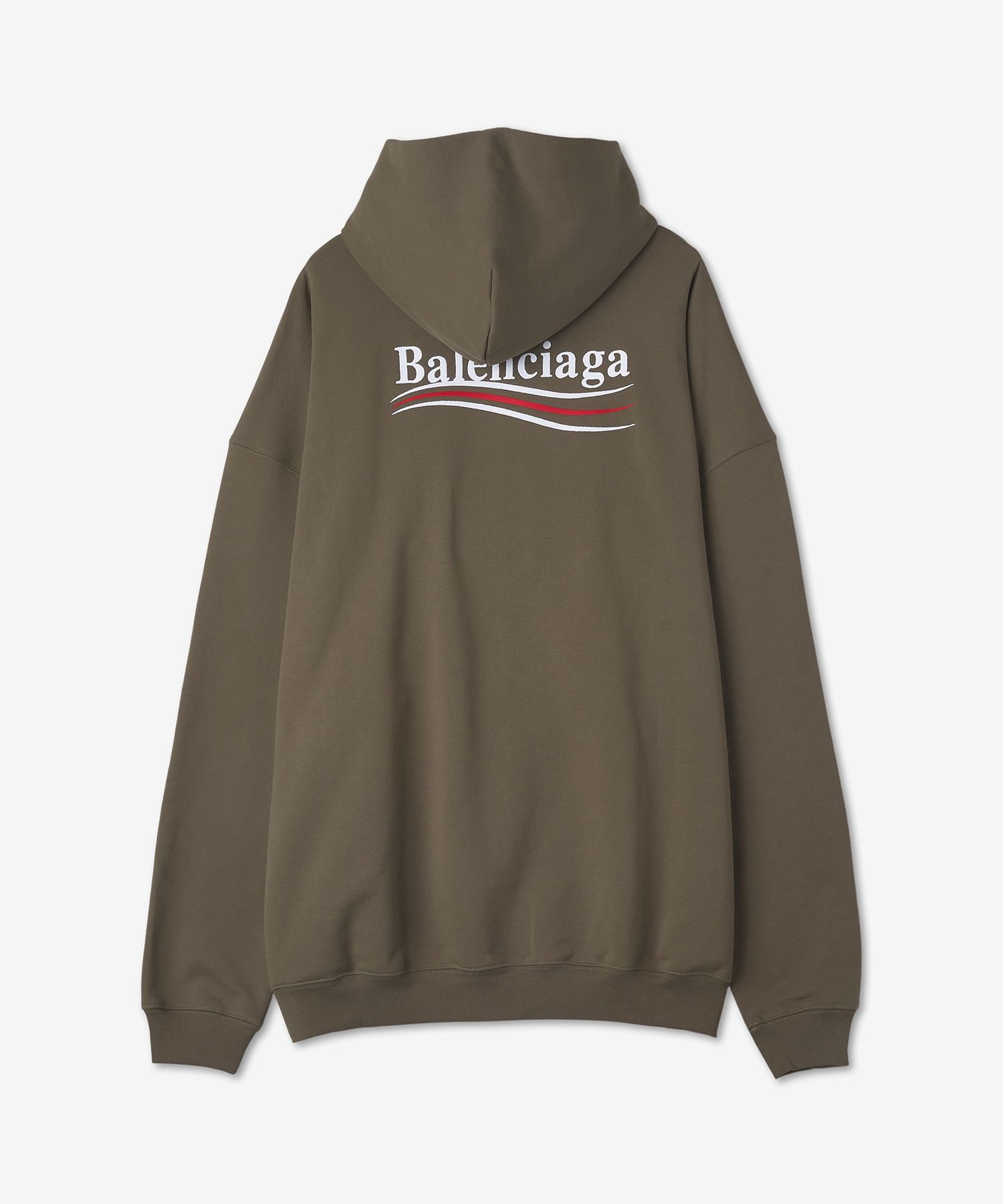 ★Balenciaga★Large Fit Campaign Hood Khaki 620973TKVI92463 MUSINSA | BALENCIAGA Large Fit Political Campaign Hood