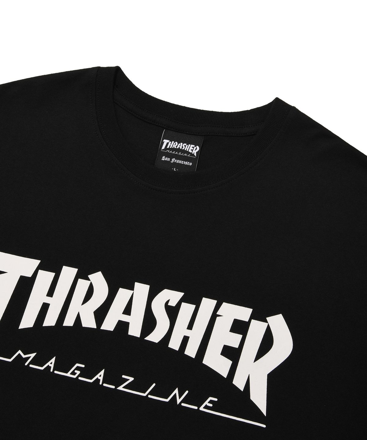 트레셔(THRASHER) 매거진 반팔 티셔츠 블랙