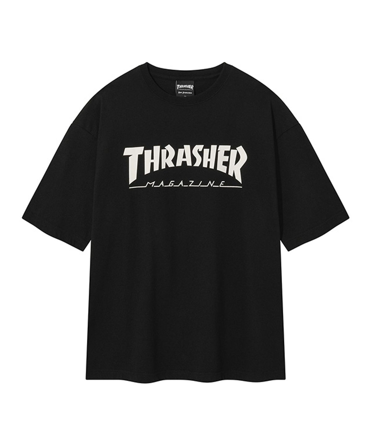 트레셔(THRASHER) 매거진 반팔 티셔츠 블랙