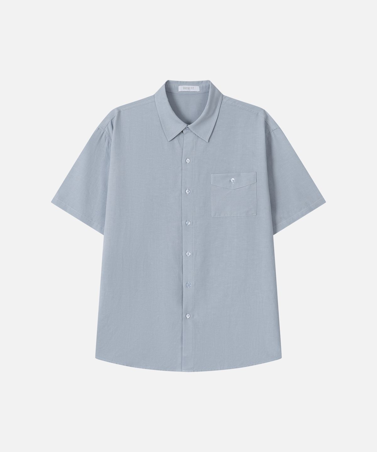 드로우핏(DRAW FIT) 스테이블 린넨 하프 셔츠 [4color]