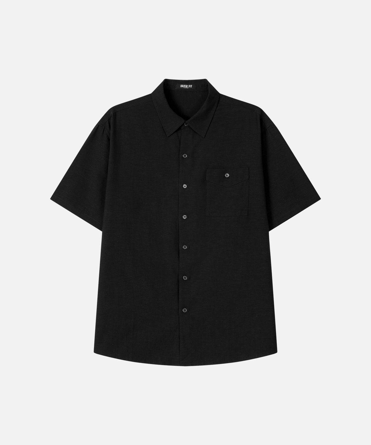 드로우핏(DRAW FIT) 스테이블 린넨 하프 셔츠 [4color]