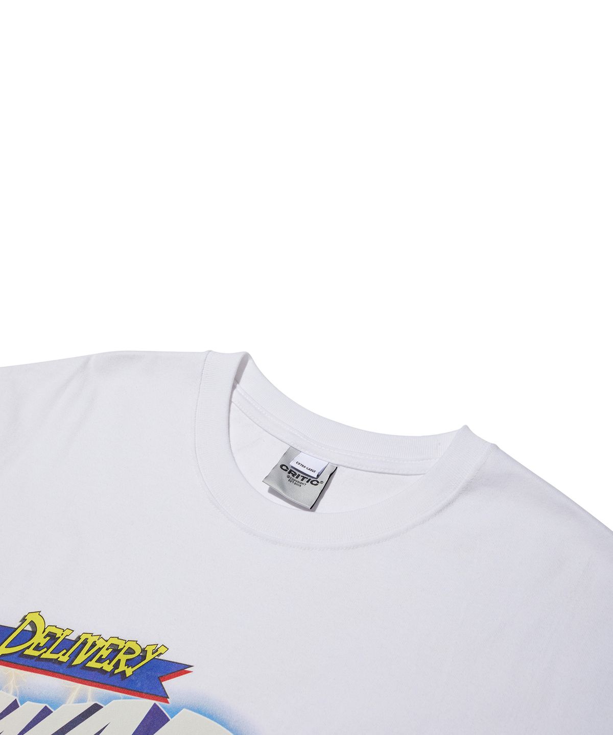 크리틱(CRITIC) DELIVERY WARS T-SHIRTS WHITE