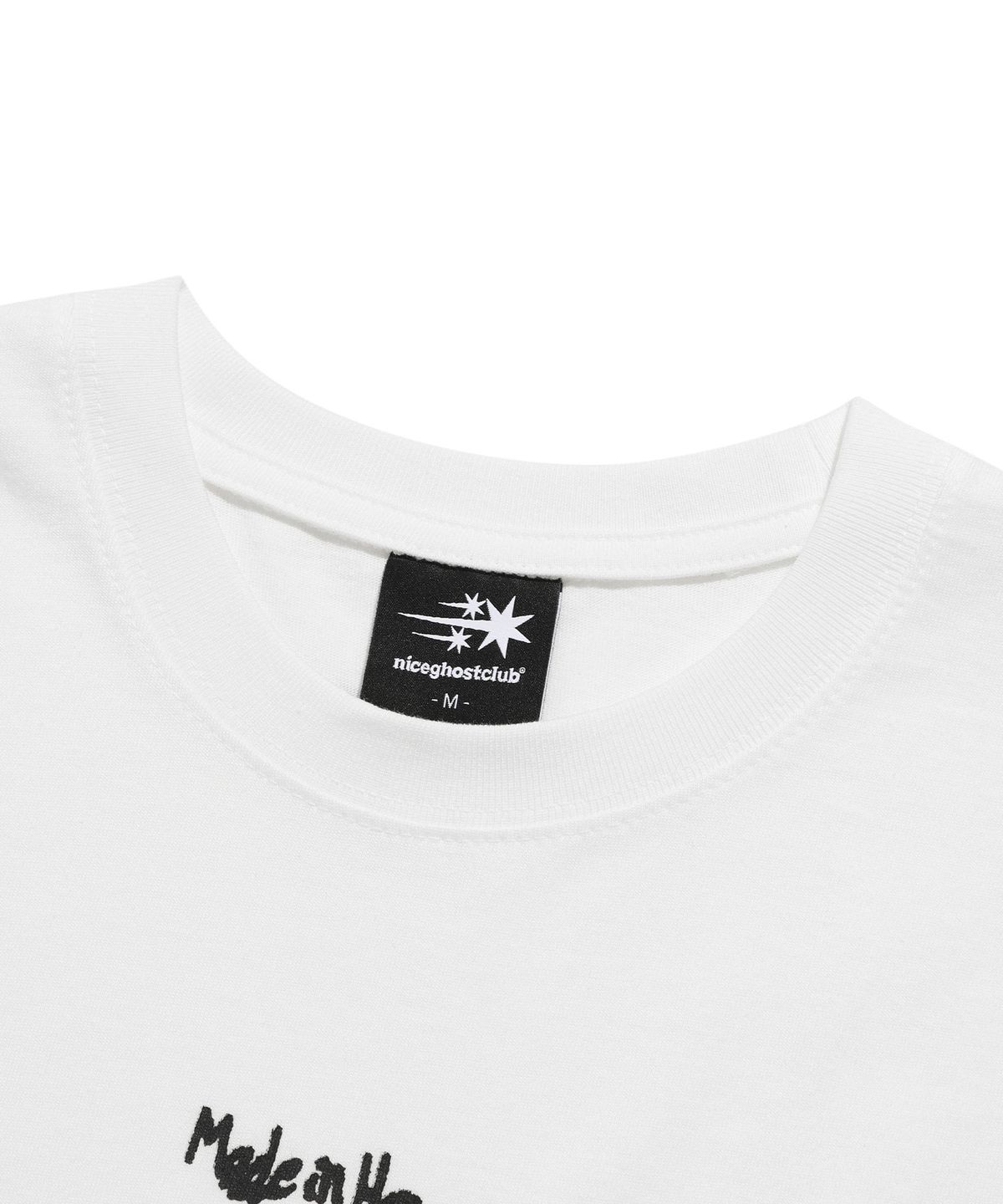 나이스고스트클럽(NICEGHOSTCLUB) TORNADO LOGO TEE_WHITE(NG2EMUT503A)