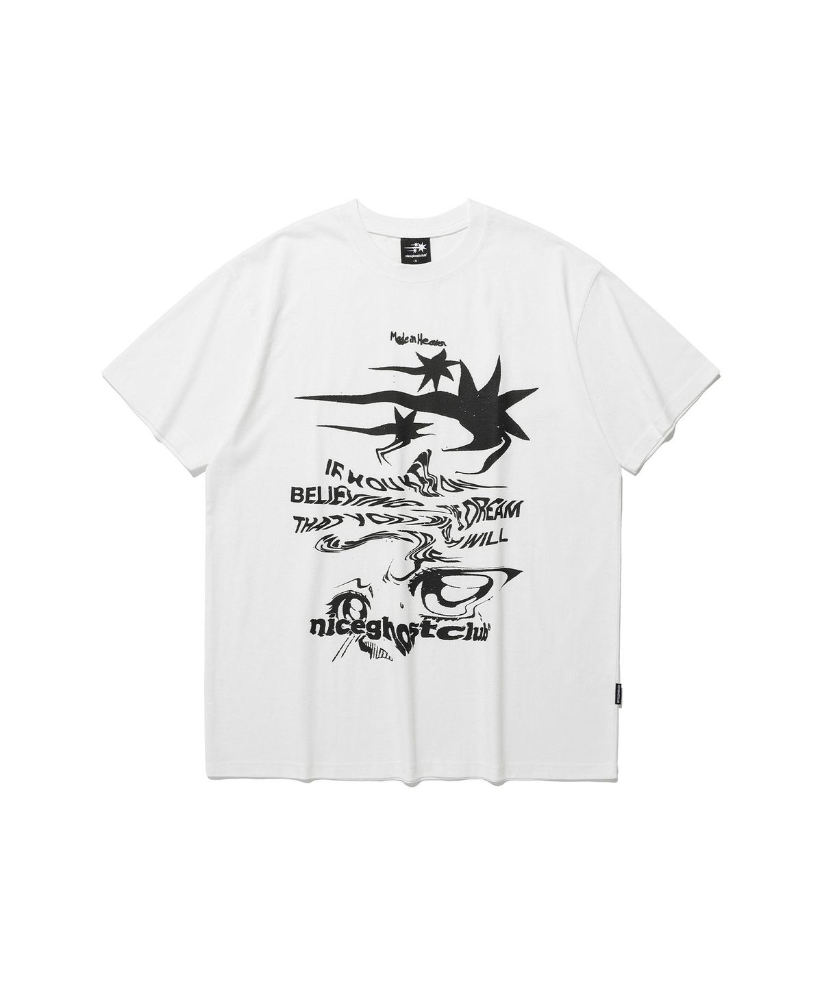 나이스고스트클럽(NICEGHOSTCLUB) TORNADO LOGO TEE_WHITE(NG2EMUT503A)