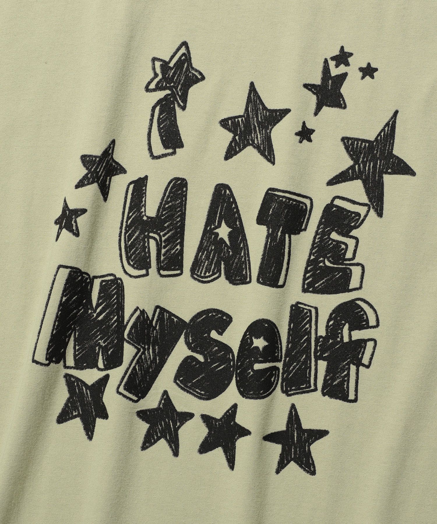 MUSINSA | NICE GHOST CLUB HATE TEE_BEIGE(NG2DMUT524A)