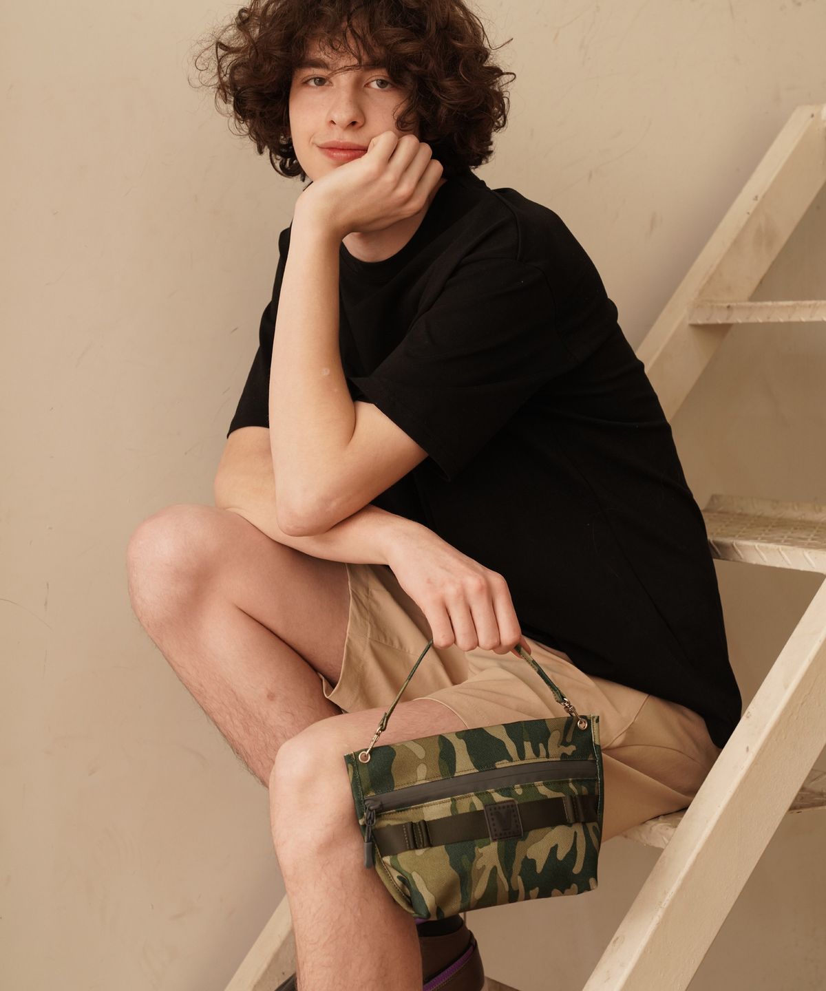 파이브아워스(5HOURS) STAY IN CART POUCH_N.CAMO