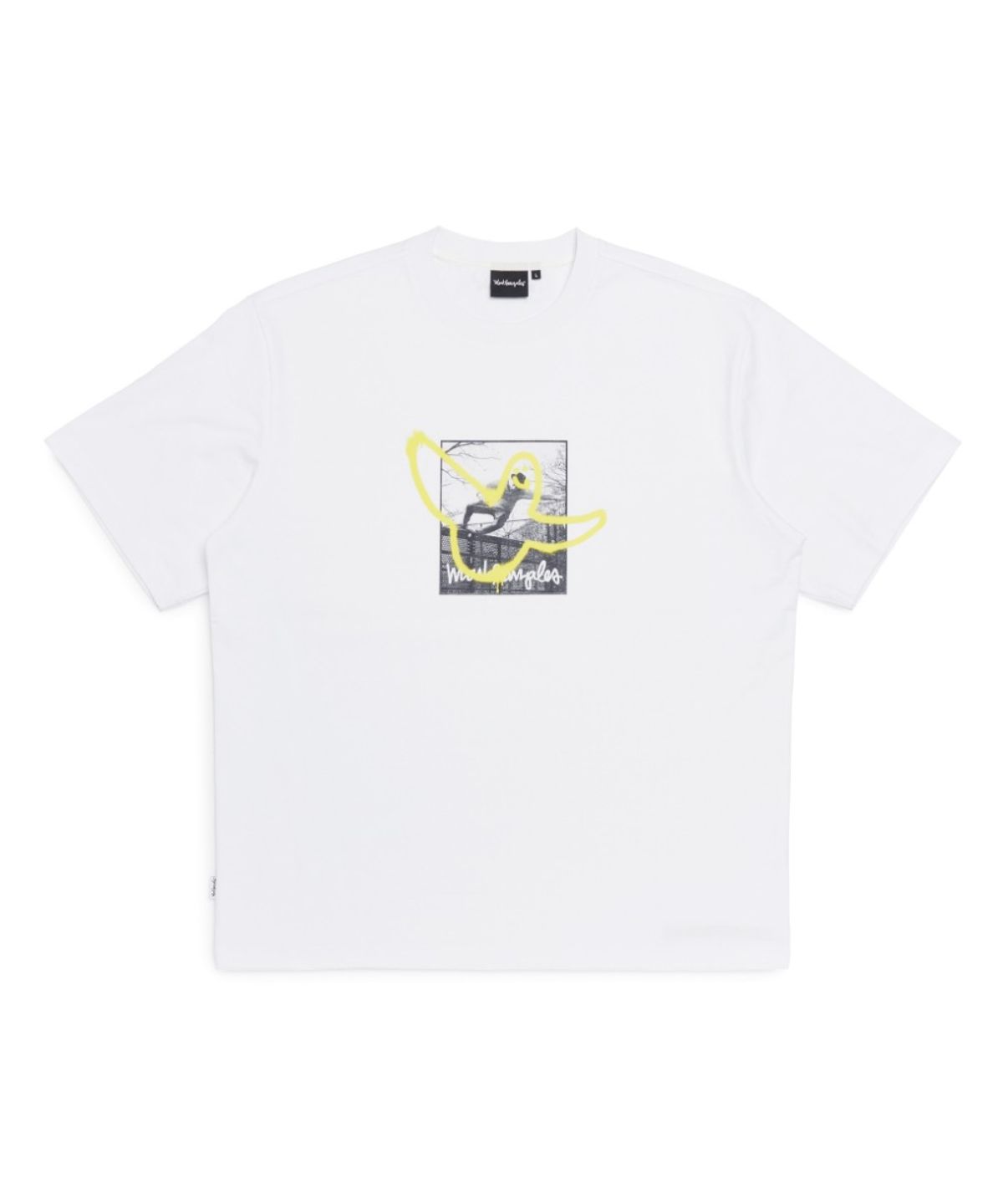 마크곤잘레스(MARK GONZALES) CHILDHOOD GRAPHIC T-SHIRT - WHITE