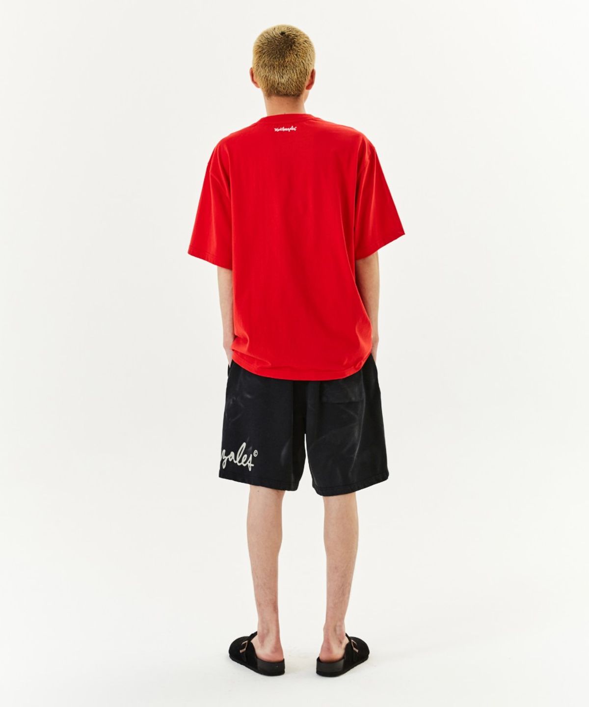 마크곤잘레스(MARK GONZALES) CHILDHOOD GRAPHIC T-SHIRT - RED