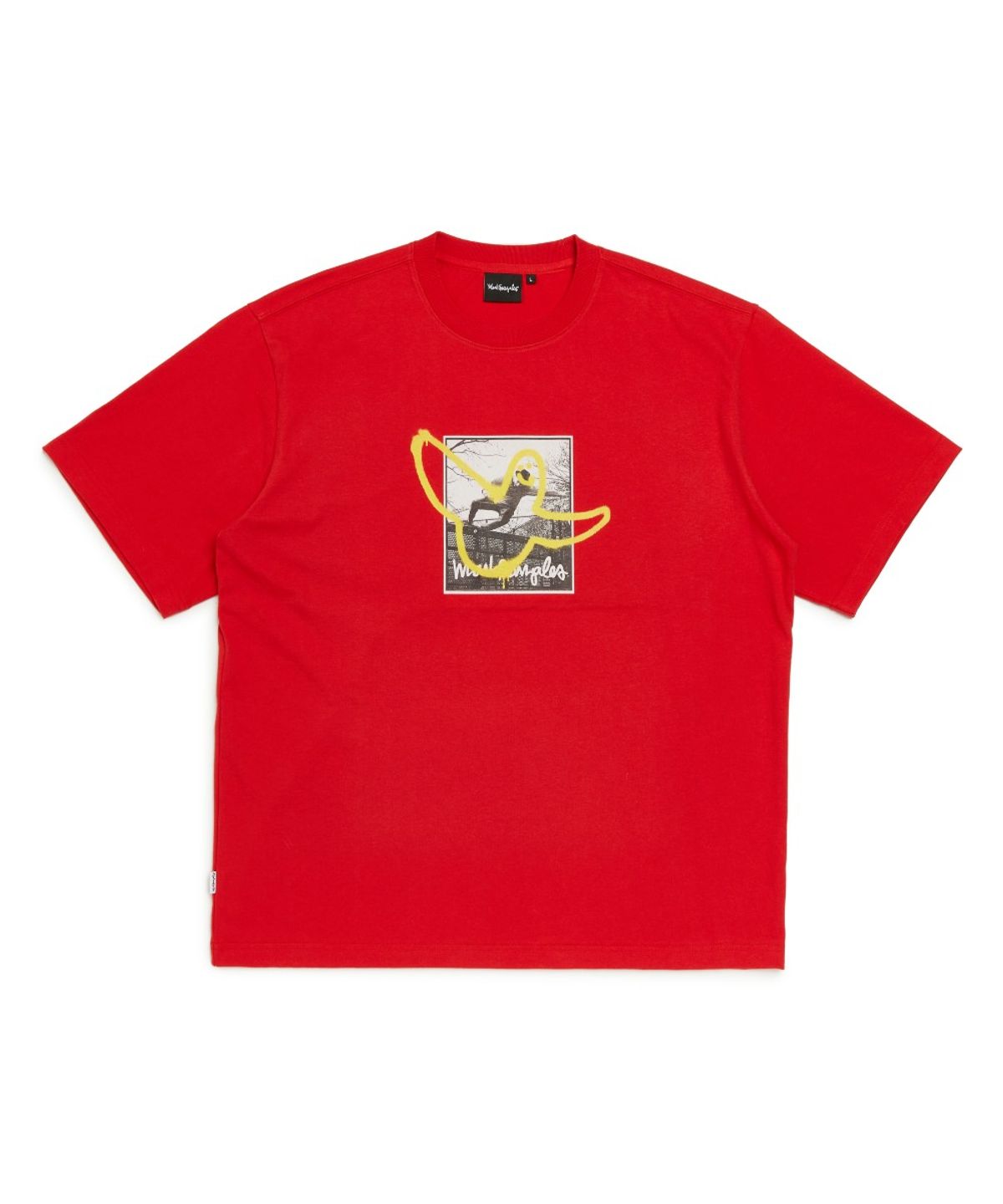 마크곤잘레스(MARK GONZALES) CHILDHOOD GRAPHIC T-SHIRT - RED