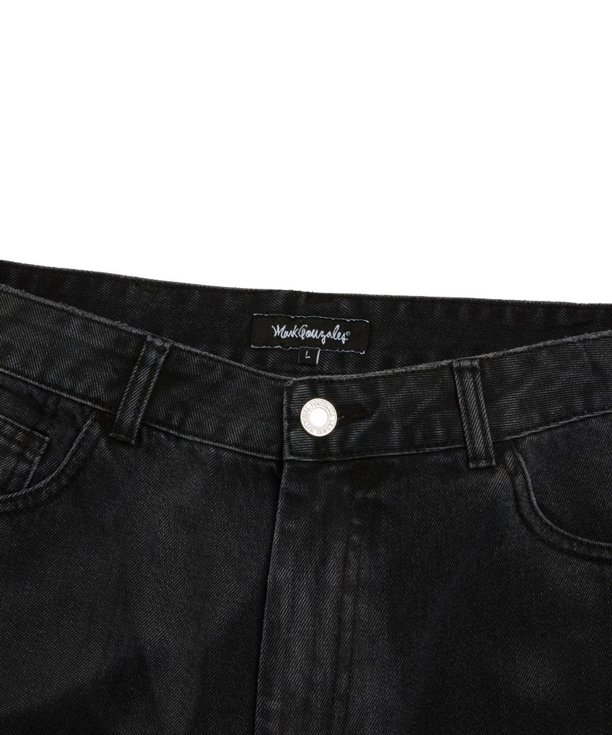 마크곤잘레스(MARK GONZALES) SUN BLEACH DENIM PANT - BLACK