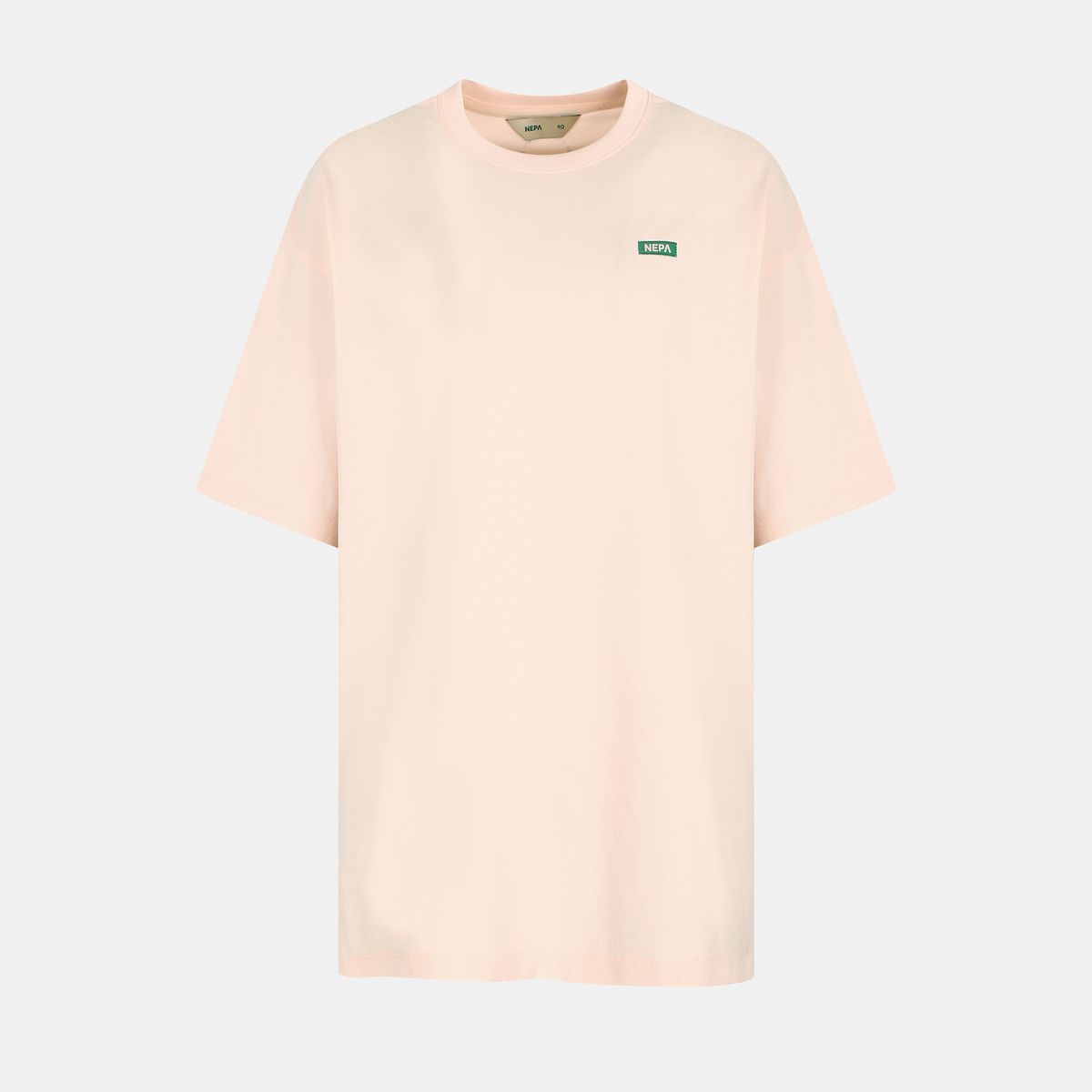 네파(NEPA) 7J45362 여성 씨타 긴기장 반팔 라운드 티셔츠 (루즈핏)