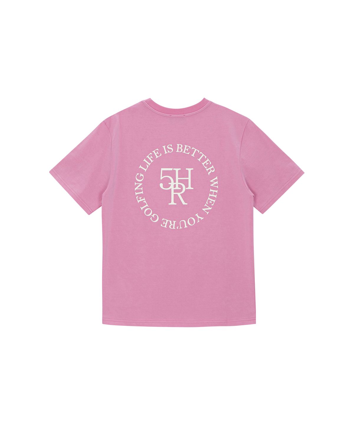 파이브아워스(5HOURS) 5HR LOGO T_PINK