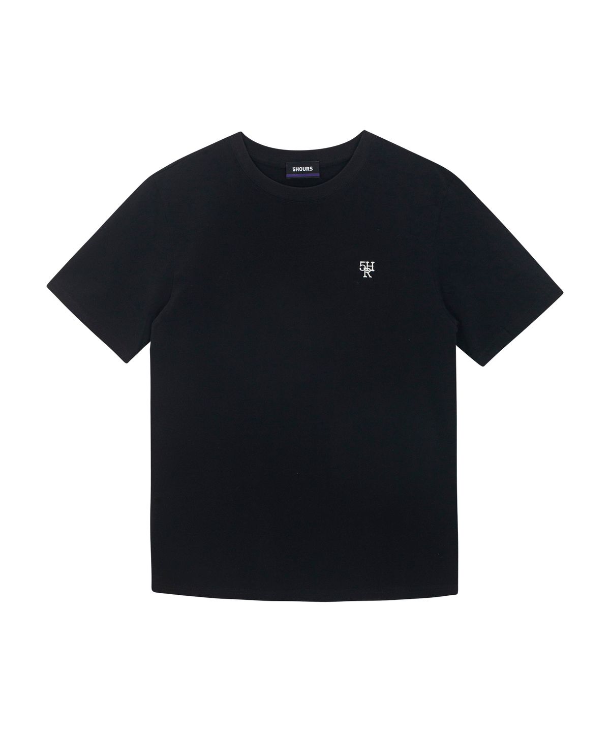 파이브아워스(5HOURS) 5HR LOGO T_BK