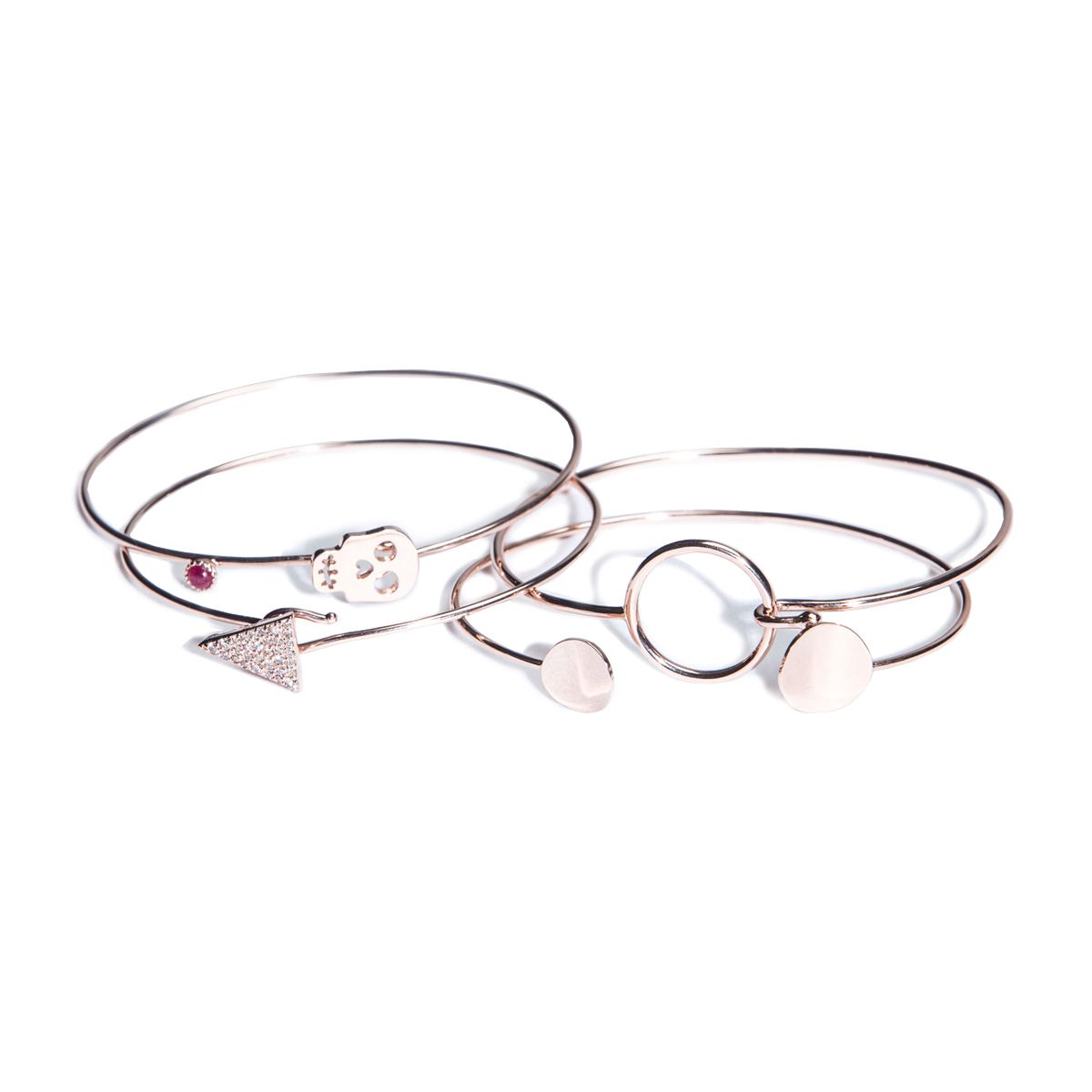 매즈믹(MEZMIC) 14K Hole Bangle