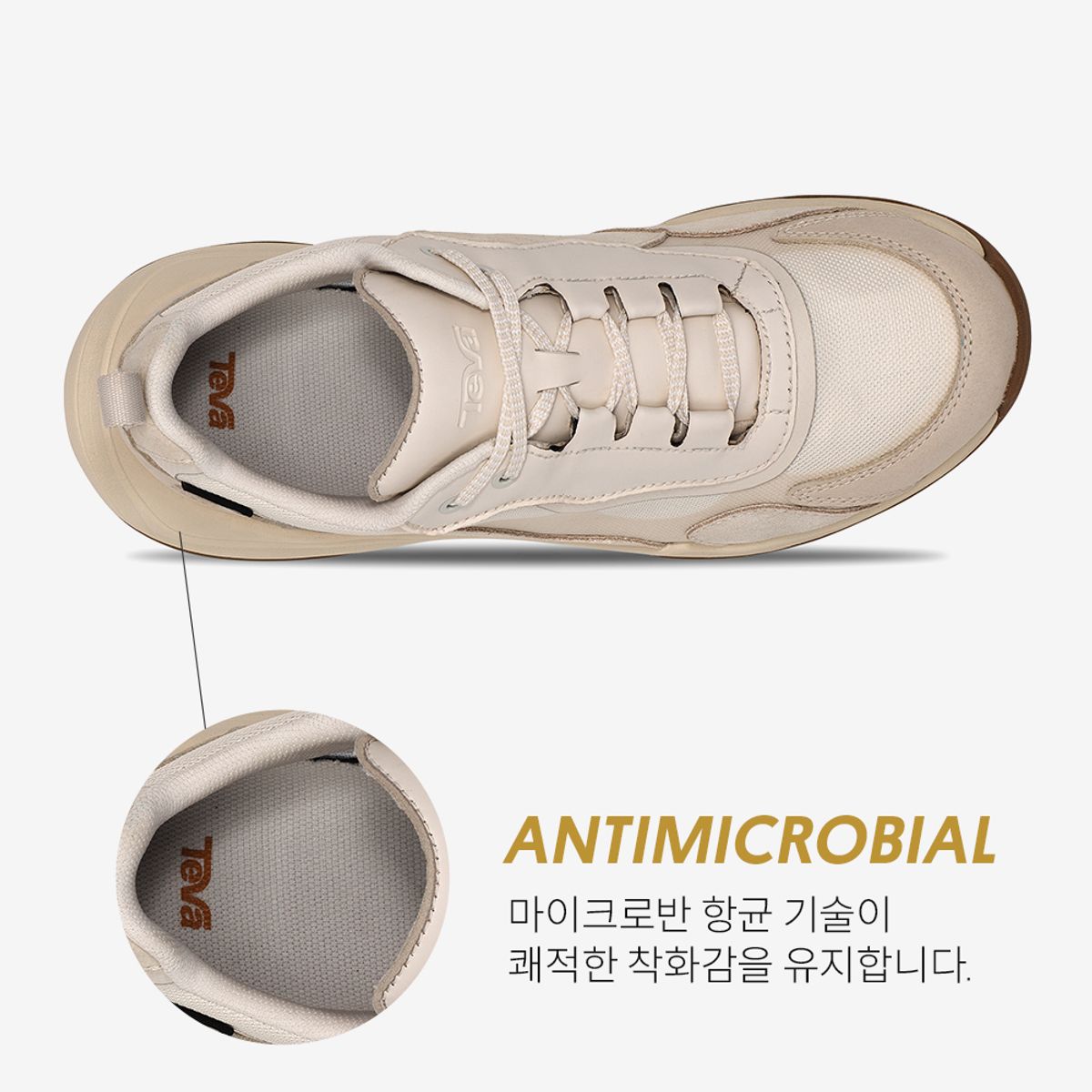테바(TEVA) 여성 지오트레카 로우 RP (CRM) STVF2314294-CRM