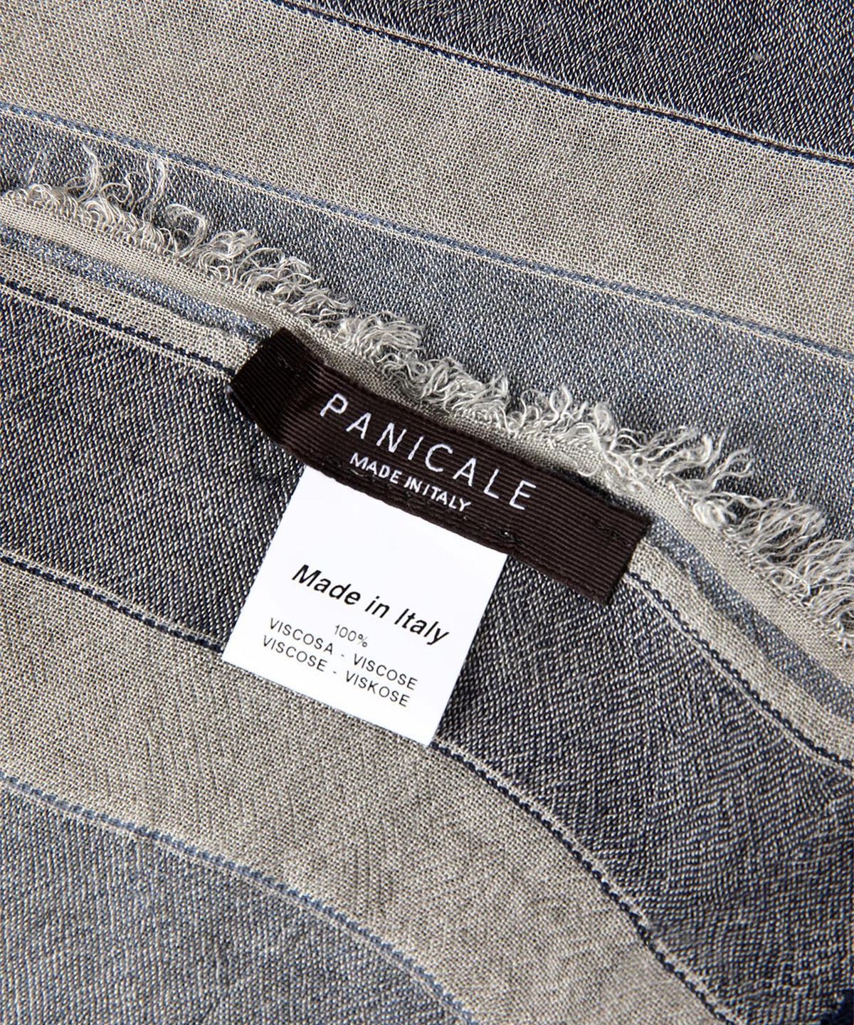 빠니깔레(PANICALE) 비스코스 스트라이프 머플러 [3COLOR]