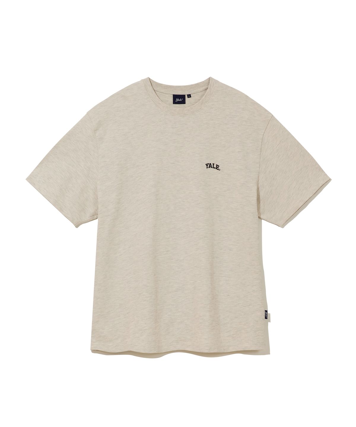 예일(YALE) [ONEMILE WEAR] SMALL ARCH TEE OATMEAL
