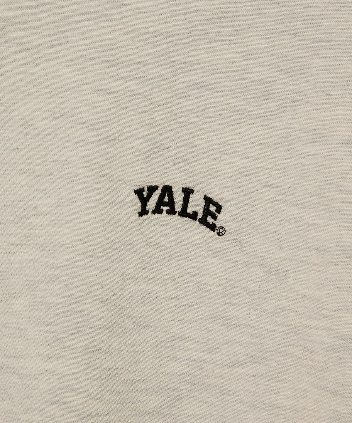 예일(YALE) [ONEMILE WEAR] SMALL ARCH TEE OATMEAL