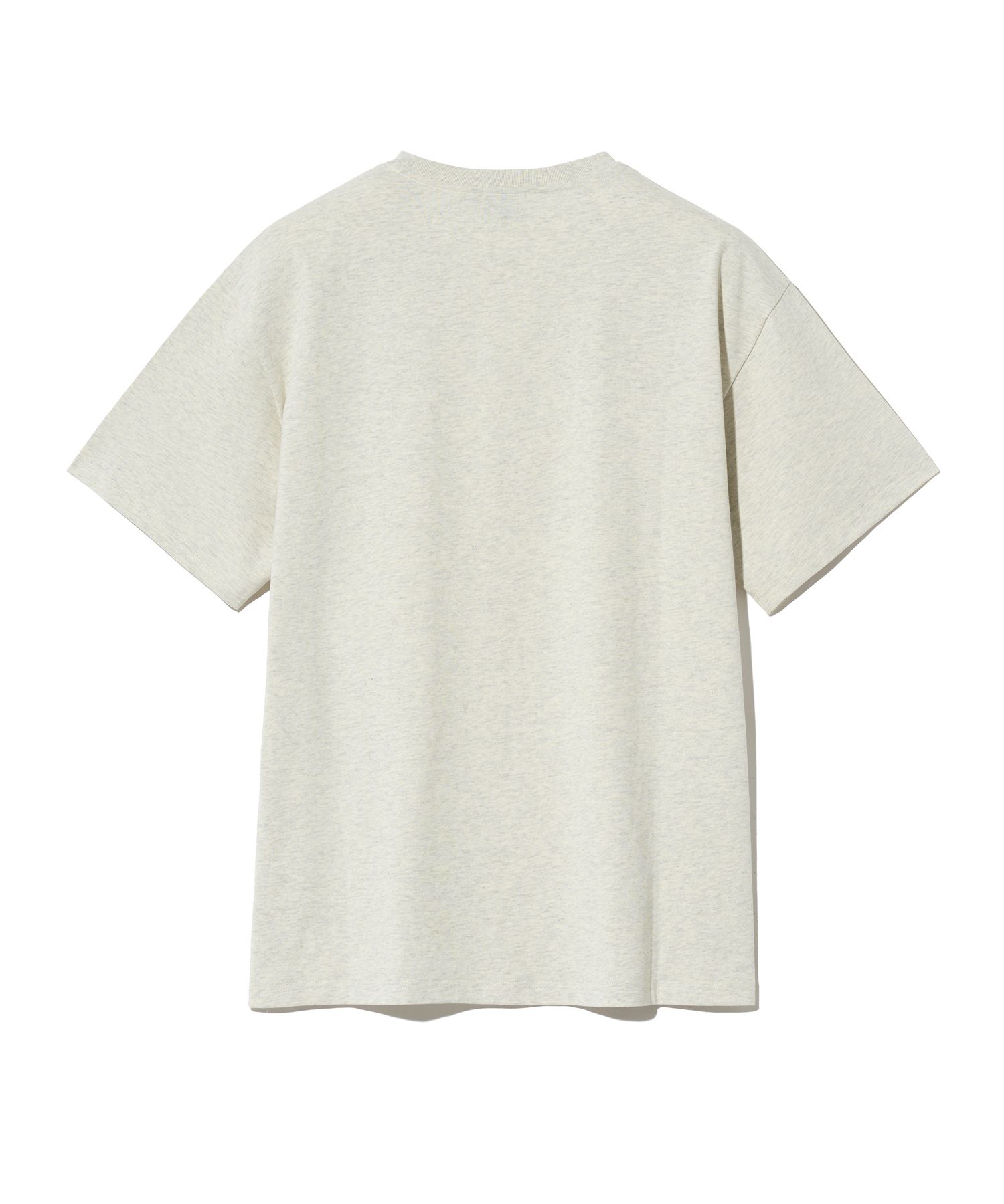 ☆YALE☆ 16-count COMASA 2PACK SMALL ARCH TSHIRT OATMEAL BLA MUSINSA公式 | YALE [16 count Comasa] 2PACK Small Arch Short