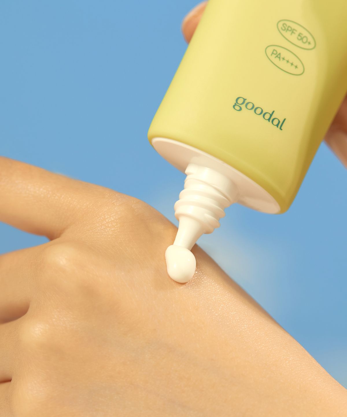 구달(GOODAL) [2pack] 맑은 어성초 진정 수분 선크림 50ml [증정]레드수딩세럼10ml