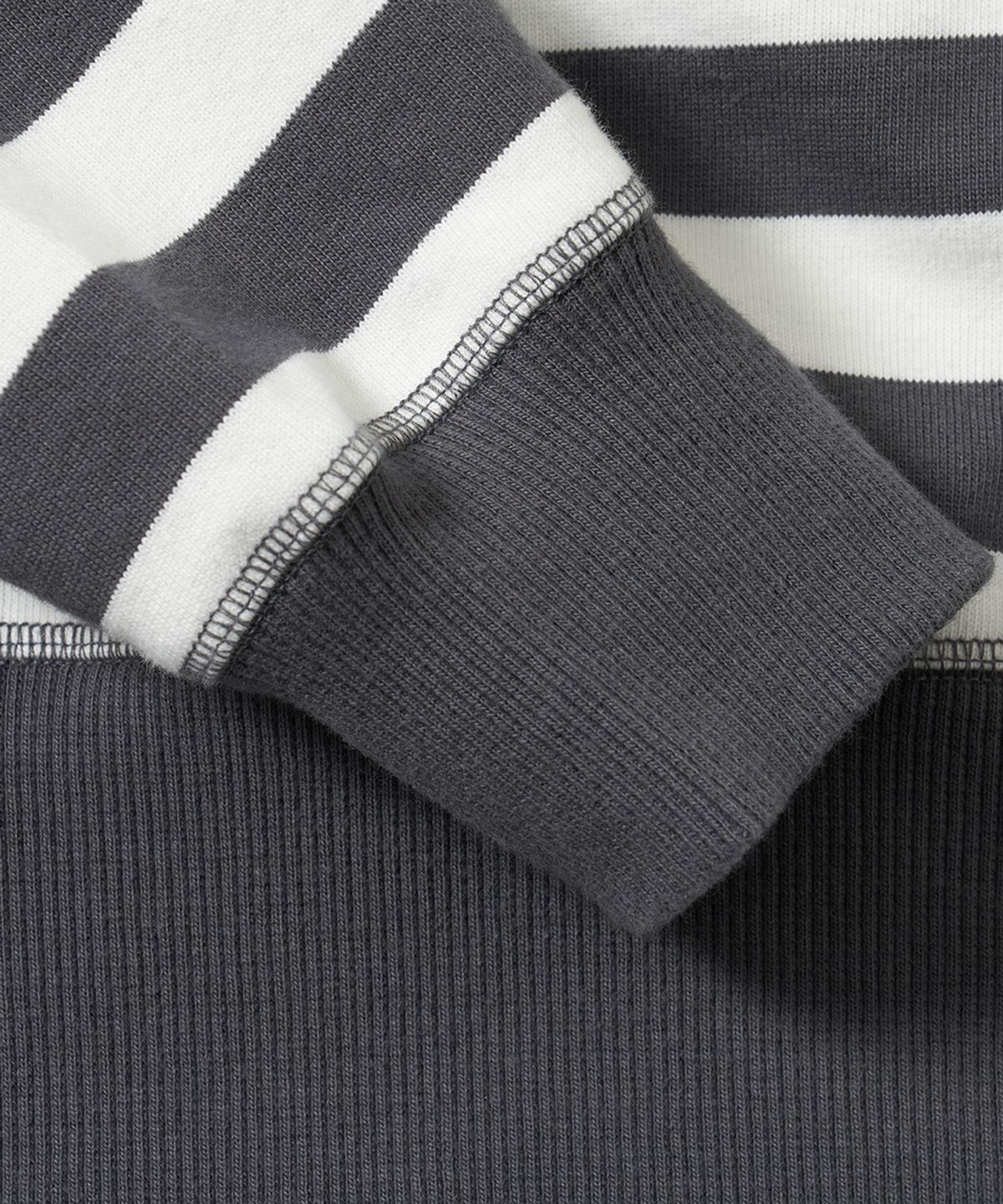 포터리(POTTERY) Naval Crewneck T-Shirt (Charcoal)