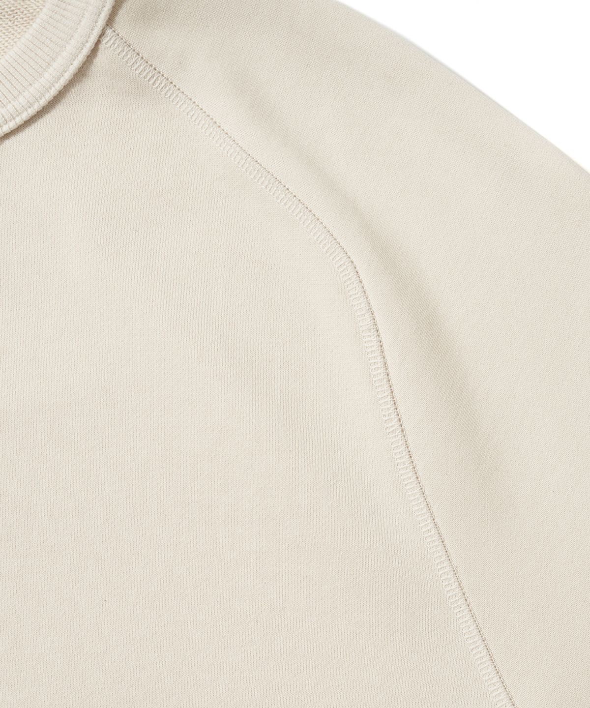 포터리(POTTERY) Crewneck Sweat Shirt (Ecru)