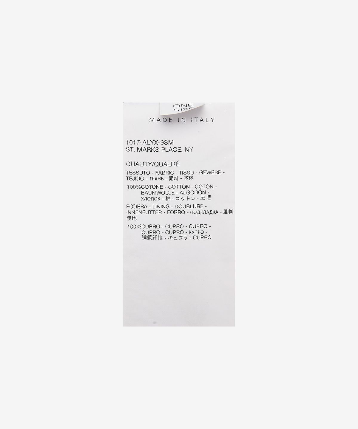 1017 알릭스 9SM(1017 ALYX 9SM) 로고 엠브로이더드 앤드 모노그램 볼캡 - 블랙 / AAUHA0060FA04BLK0001