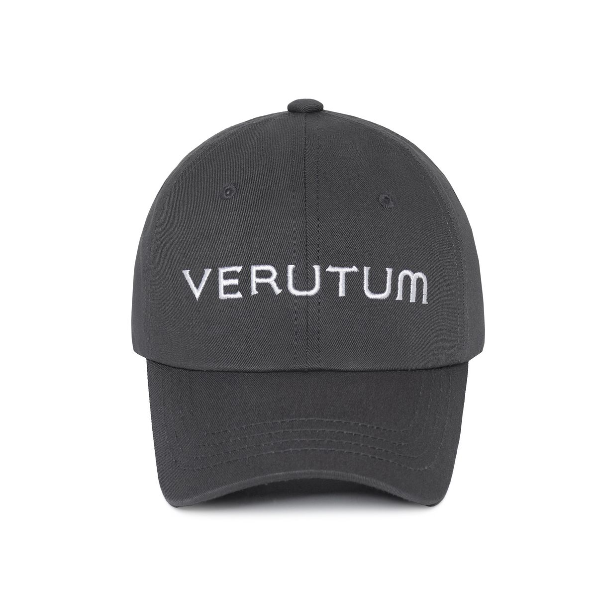 베루툼(VERUTUM) 프론트 로고 차콜 볼캡