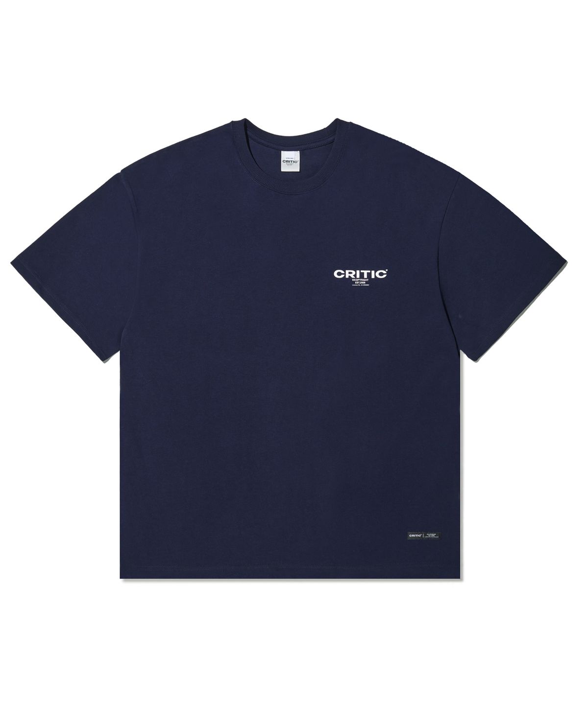 크리틱(CRITIC) Og Logo T-Shirts Navy