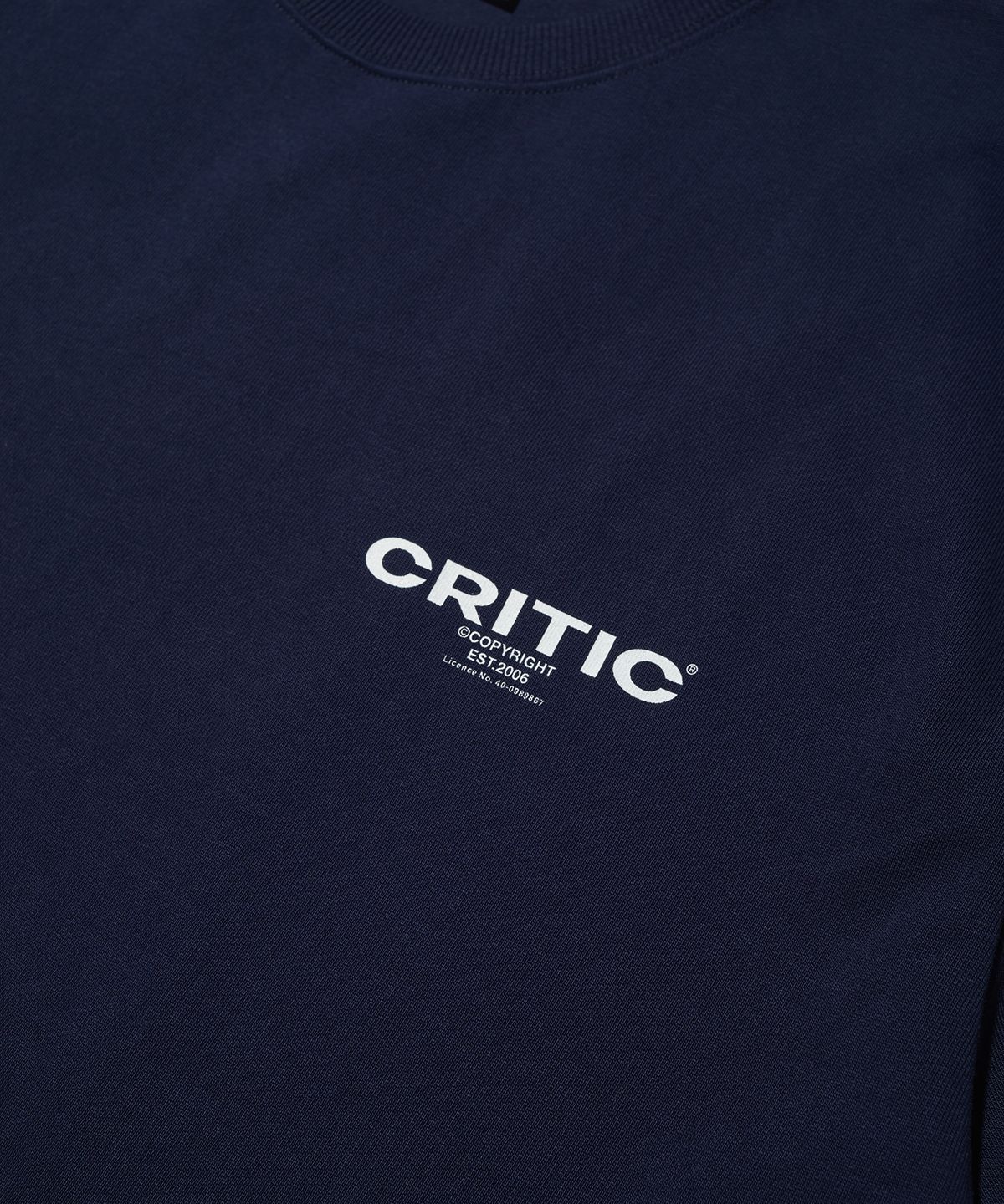 크리틱(CRITIC) Og Logo T-Shirts Navy