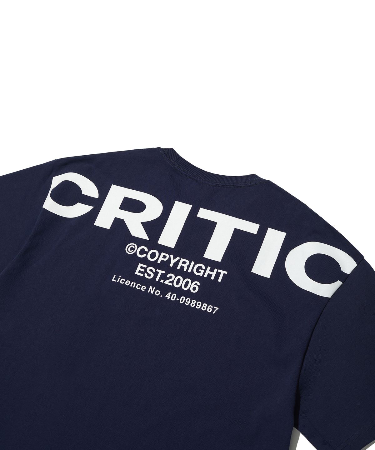 크리틱(CRITIC) Og Logo T-Shirts Navy