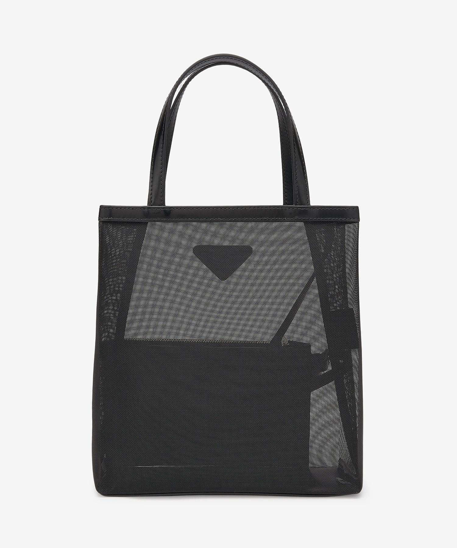 MUSINSA公式 | PRADA 女性スモールメッシュトートバッグ - ブラック 