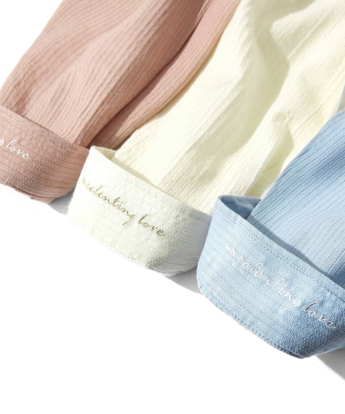 다이아몬드 레이라(DIAMOND LAYLA) Stitch Stripe Shirt S114  Elephant Ivory