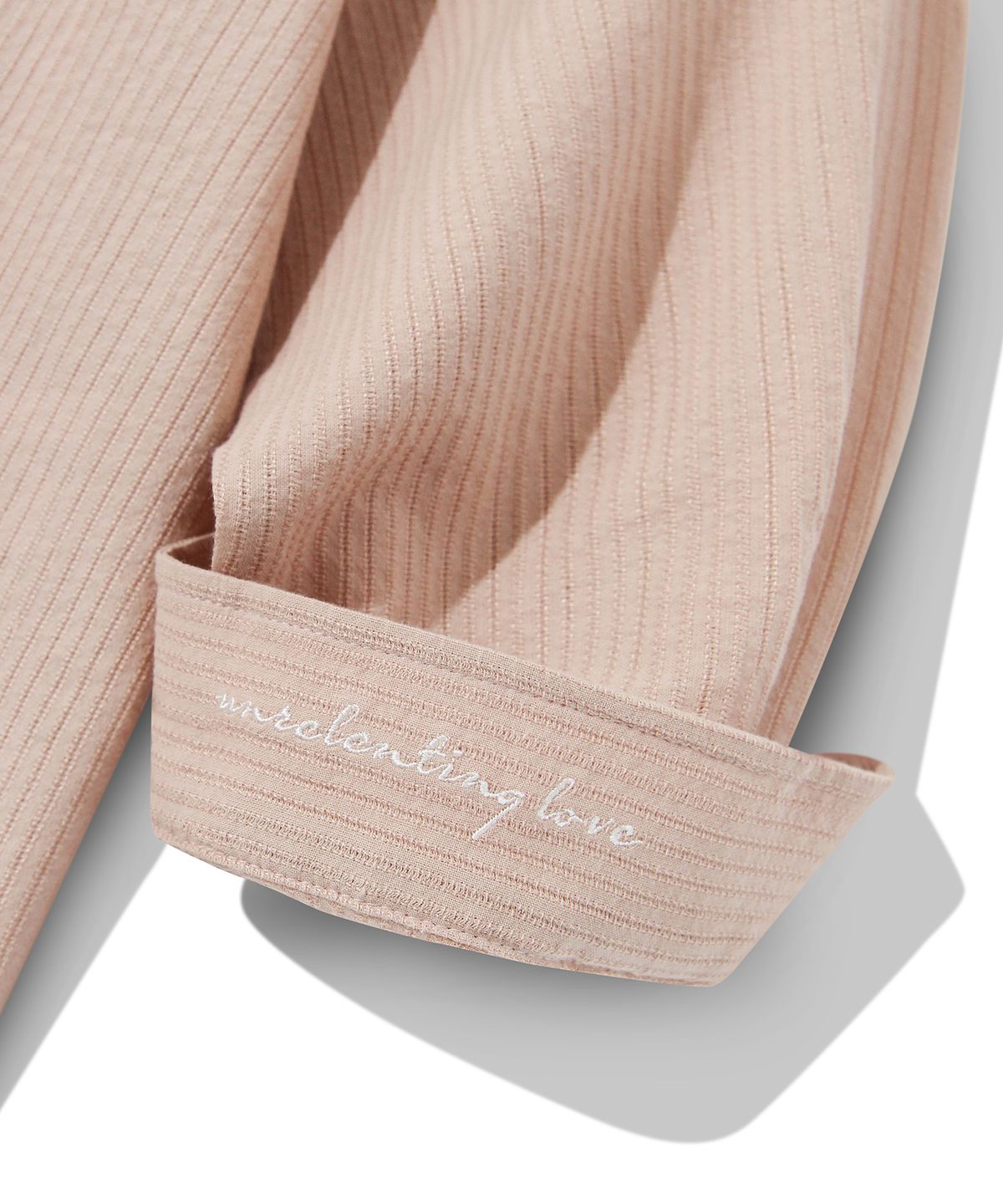 다이아몬드 레이라(DIAMOND LAYLA) Stitch Stripe Shirt S114  Indy Pink