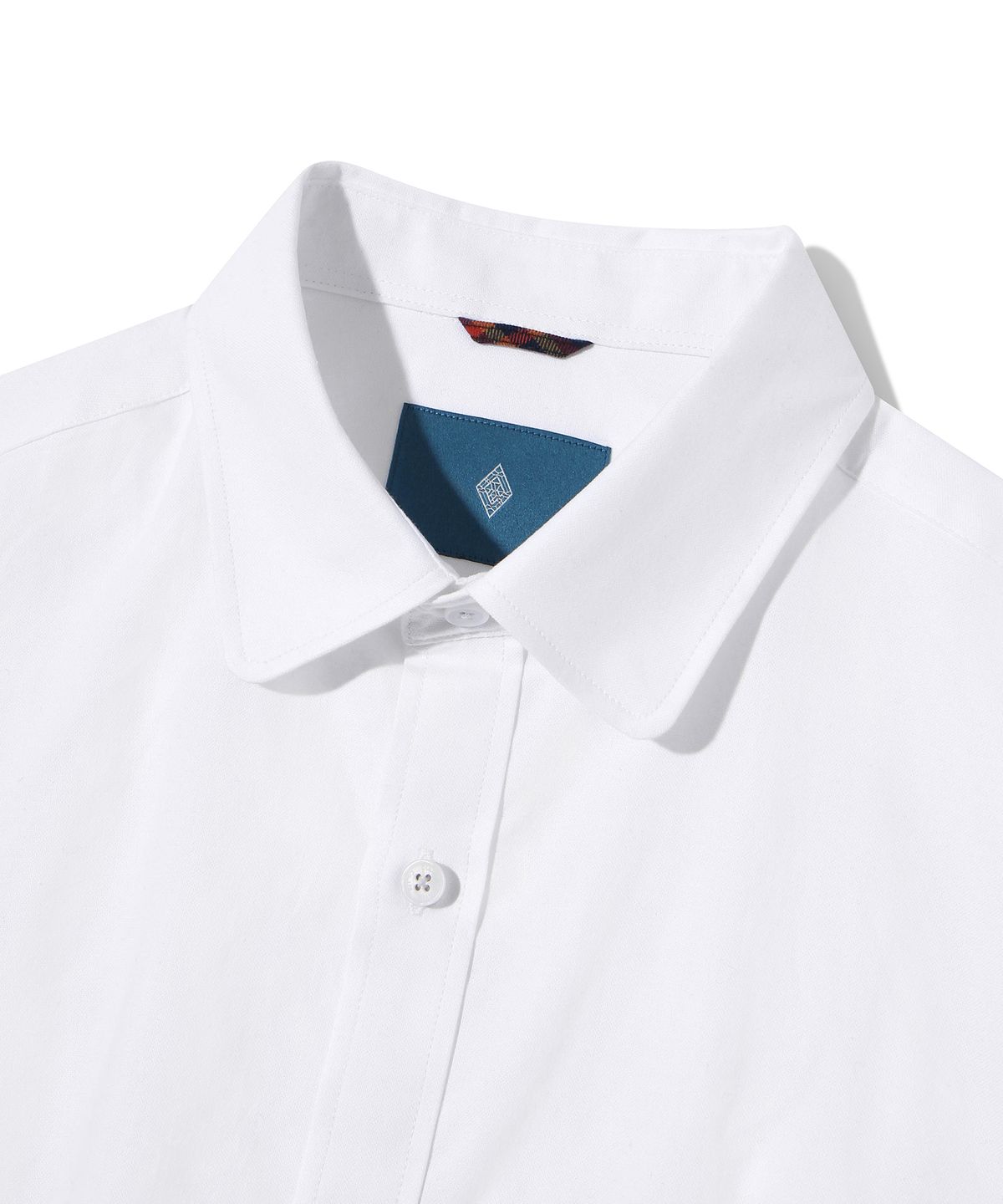 다이아몬드 레이라(DIAMOND LAYLA) Elbow Patch Oxford Shirt  S117  White