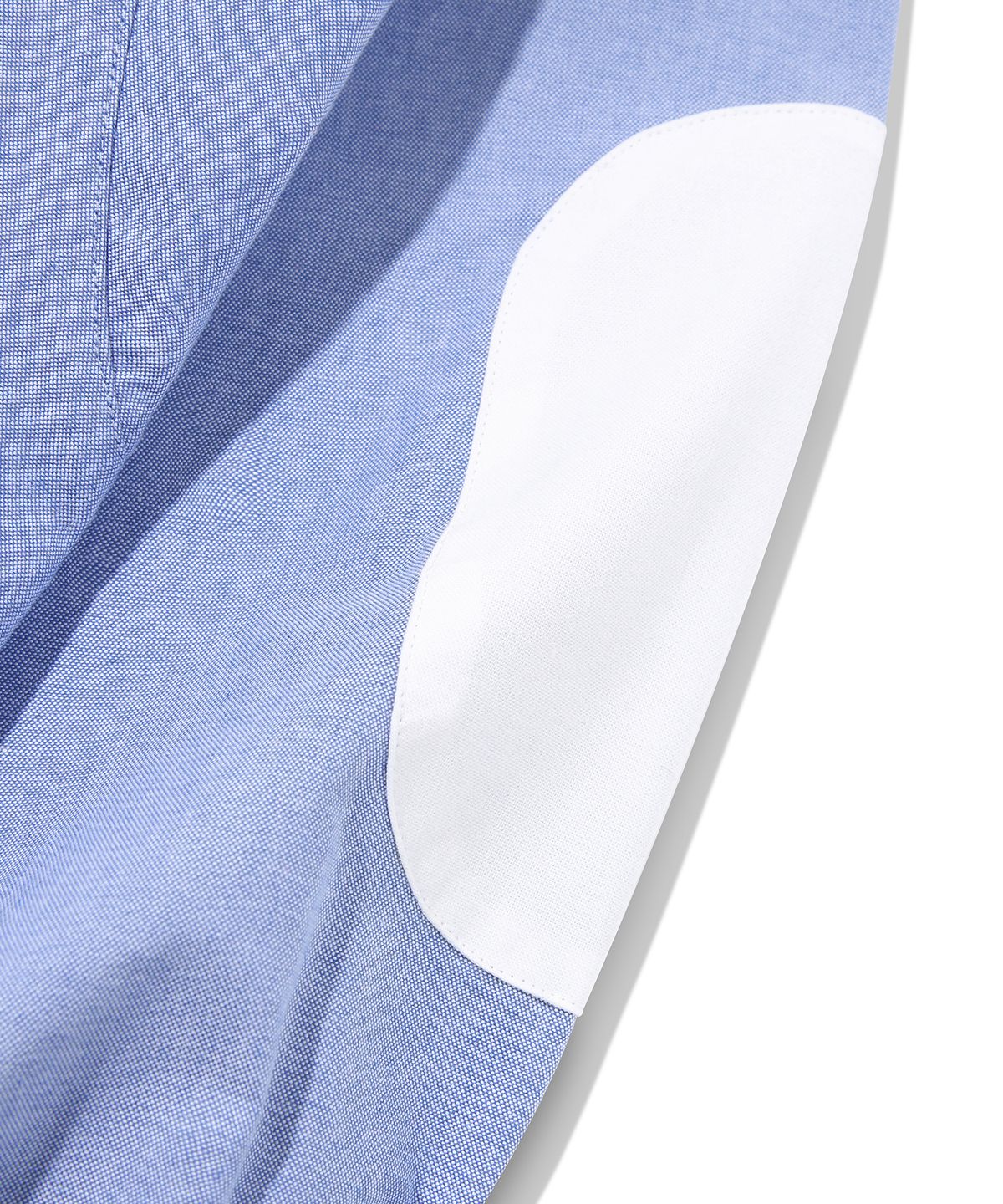 다이아몬드 레이라(DIAMOND LAYLA) Elbow Patch Oxford Shirt  S117  Skyblue