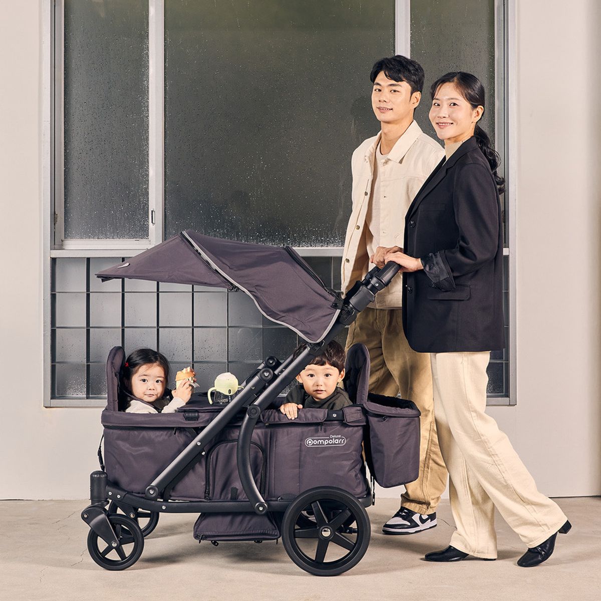 폼포라(POMPOLARR) 폼포라N 디럭스 접이식 유아웨건