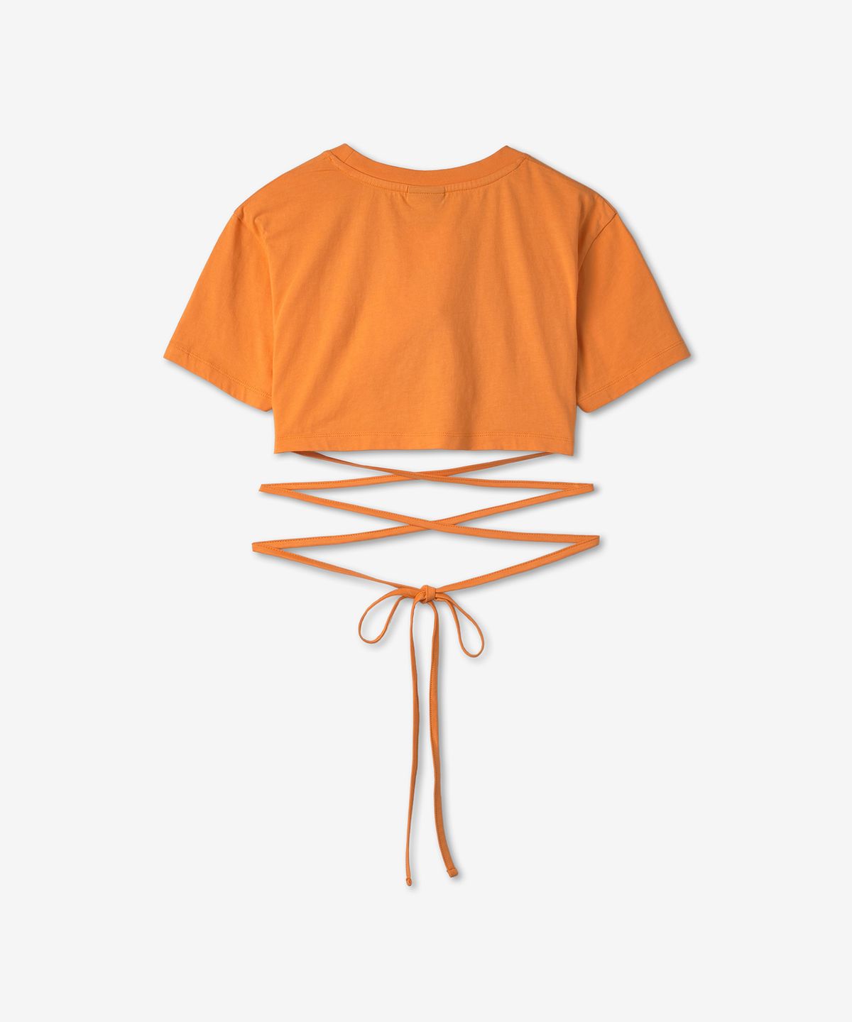 자크뮈스(JACQUEMUS) 르 바치 반소매 티셔츠 - 오렌지 / 211JS0012160750