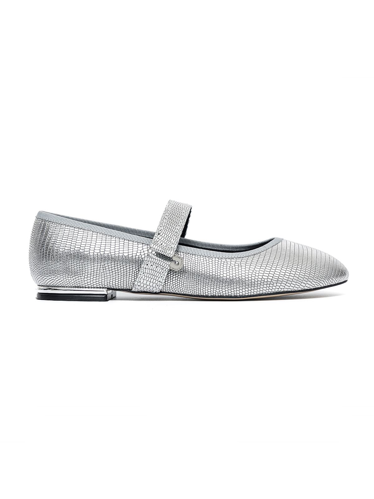 블랑토(BLANC TOE) 메리제인 플랫 B23S60-SILVER