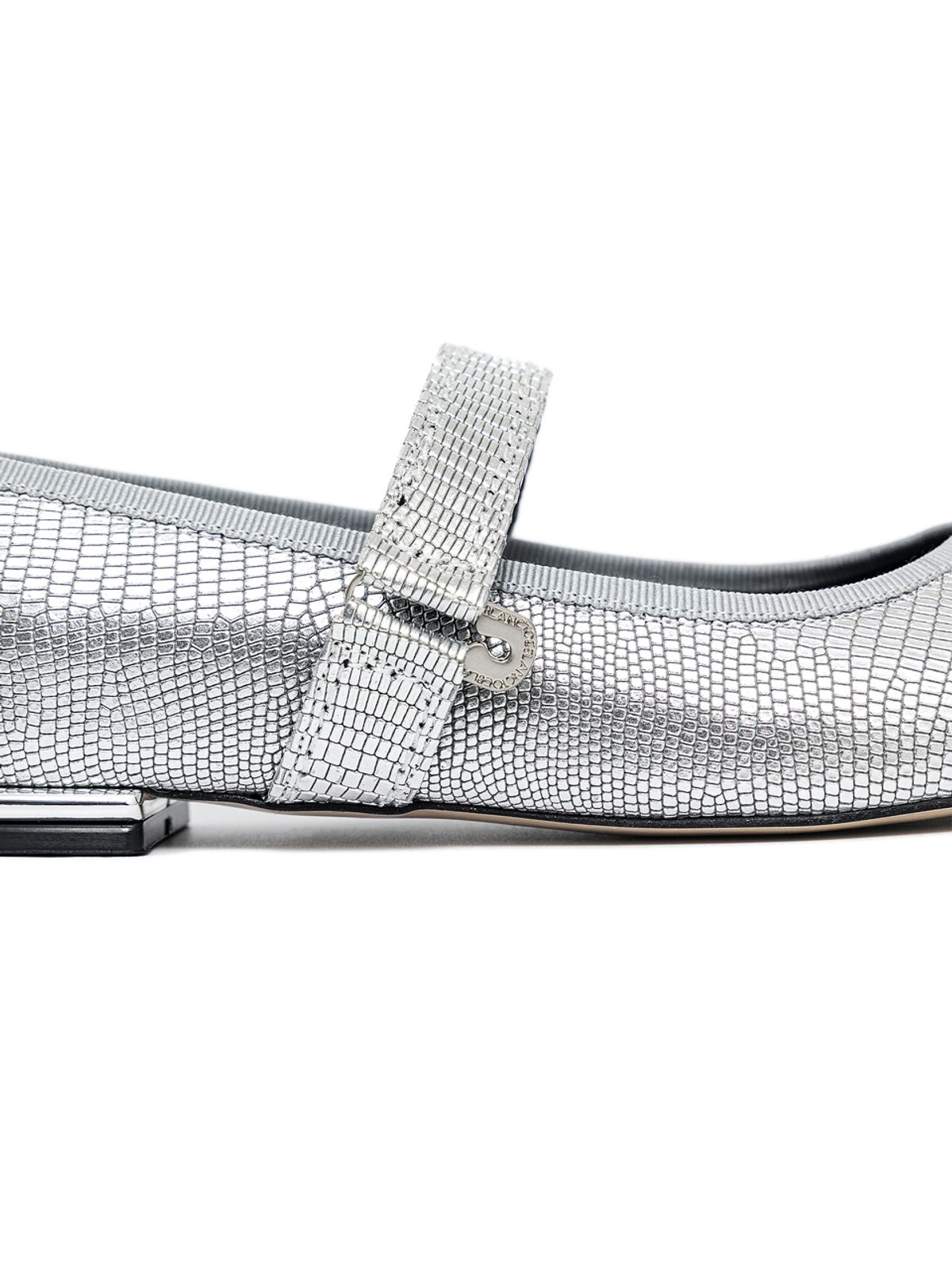 블랑토(BLANC TOE) 메리제인 플랫 B23S60-SILVER