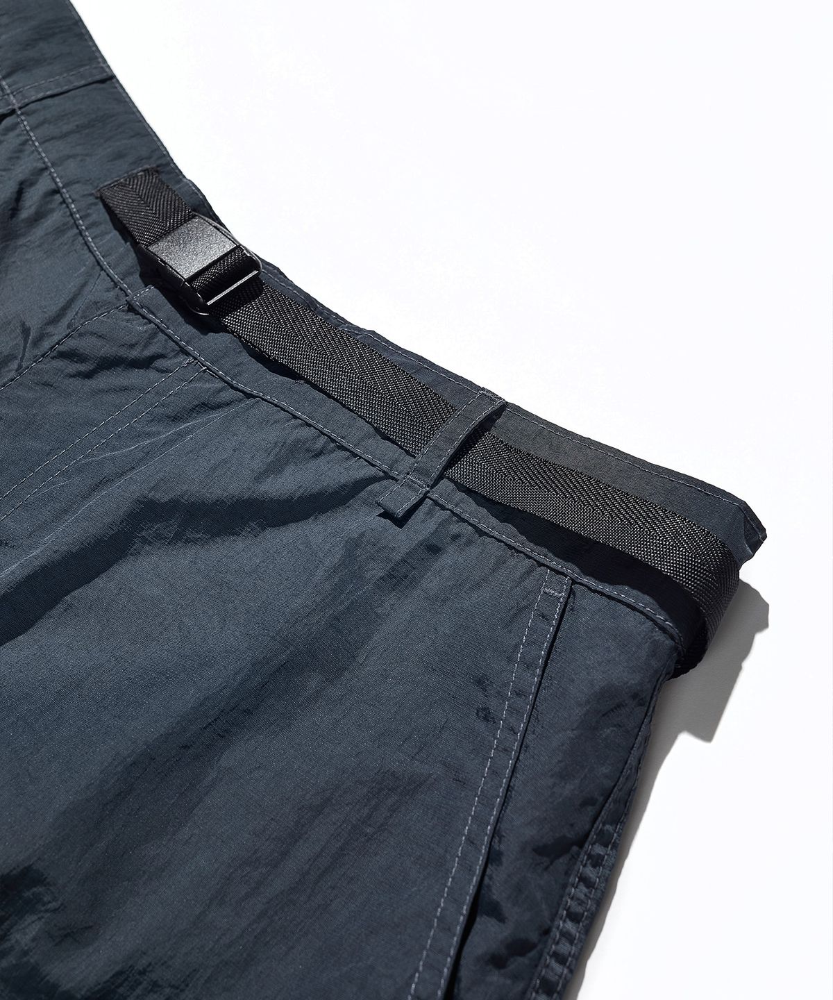 사운즈라이프(SOUNDSLIFE) Utility Mesh Pocket Cargo Shorts Charcoal