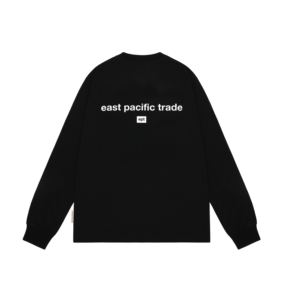 이피티(EPT) BOX LOGO LONG SLEEVE (BLACK)