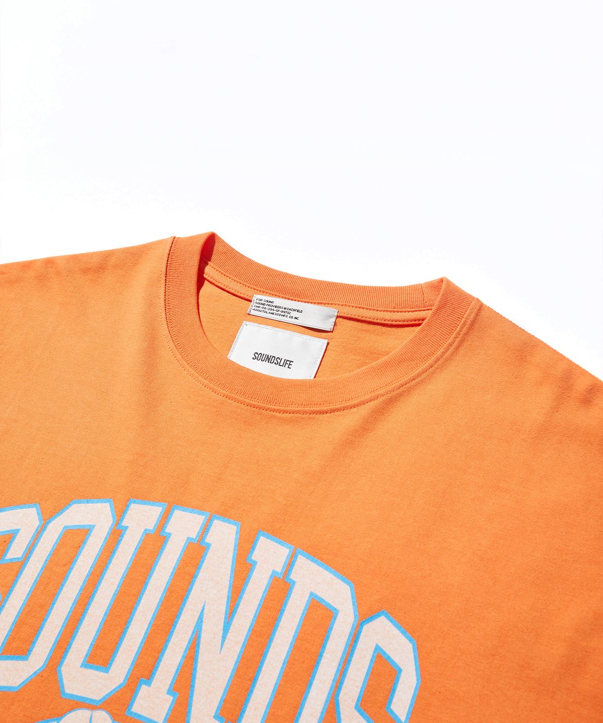사운즈라이프(SOUNDSLIFE) Sounds Graphic T-Shirt Orange