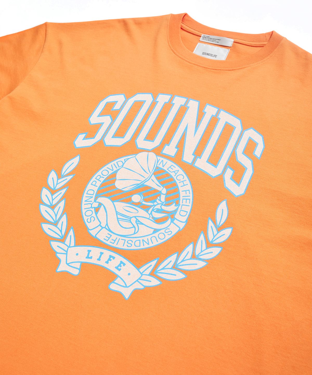 사운즈라이프(SOUNDSLIFE) Sounds Graphic T-Shirt Orange